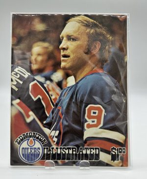 Edmonton Oilers Illustrated Magazine WHA Bobby Hull Cover